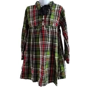 United Colors Of Benetton Girls Plaid Dress